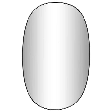 Vidaxl wandspiegel 70x45 cm zwart