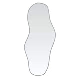 Vidaxl wandspiegel 70x30 cm zilverkleurig