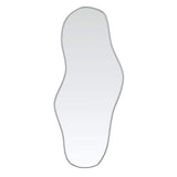 Vidaxl wandspiegel 70x30 cm zilverkleurig