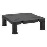 Vidaxl monitorstandaard 33,5x34x10,5 cm zwart