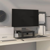 Vidaxl monitorstandaard 33,5x34x10,5 cm zwart