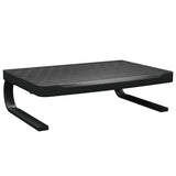 Vidaxl monitorstandaard 37x28x11,5 cm zwart