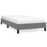 Vidaxl bedframe zonder matras 80x200 cm stof donkergrijs
