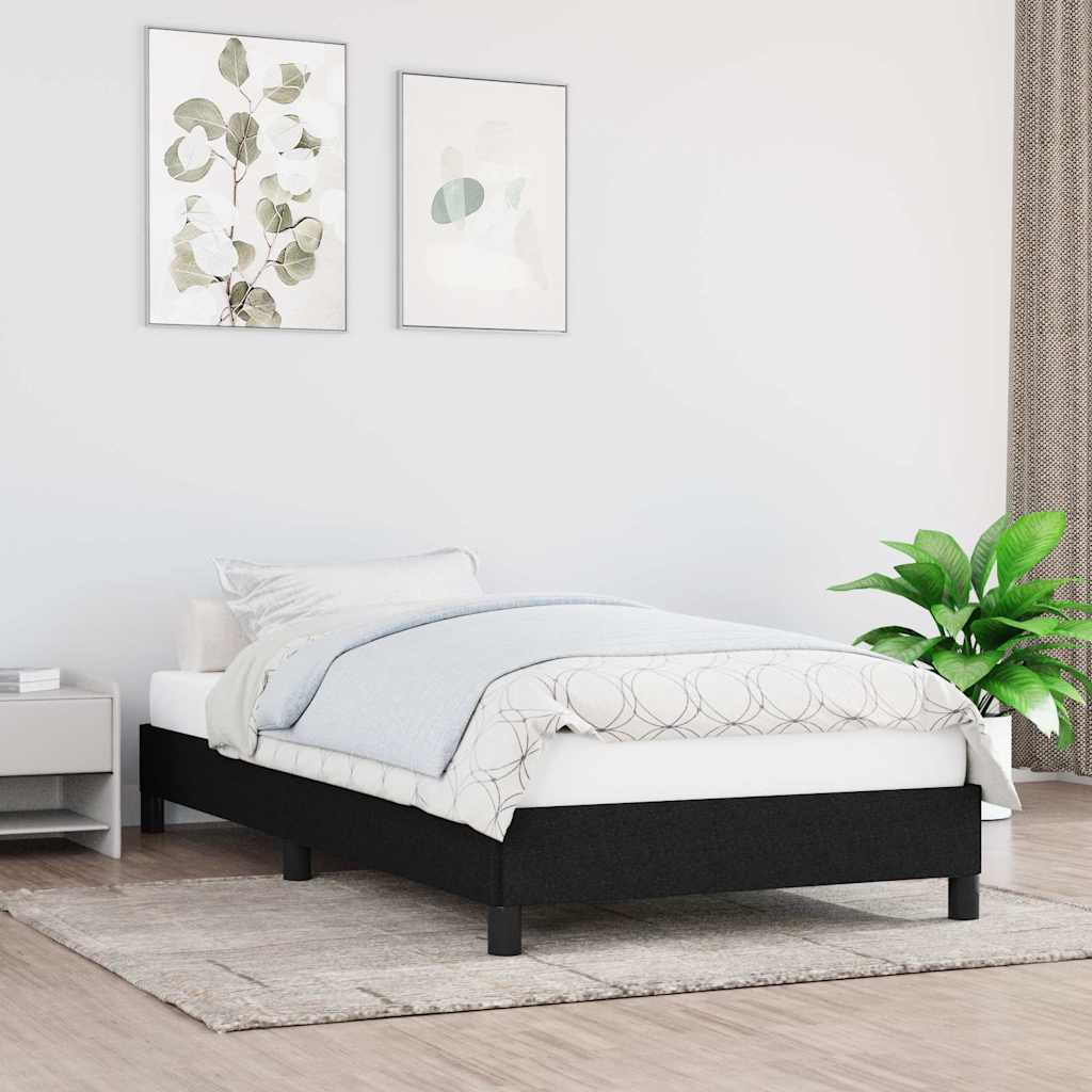 Vidaxl bedframe zonder matras 80x200 cm stof zwart