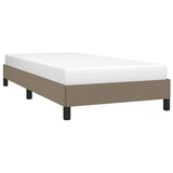 Vidaxl bedframe zonder matras 80x200 cm stof taupe