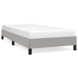 Vidaxl bedframe zonder matras 90x200 cm stof lichtgrijs