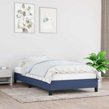 Vidaxl bedframe zonder matras 90x200 cm stof blauw