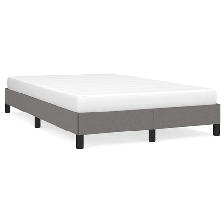 Vidaxl bedframe zonder matras 120x200 cm stof donkergrijs