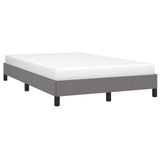 Vidaxl bedframe zonder matras 120x200 cm stof donkergrijs