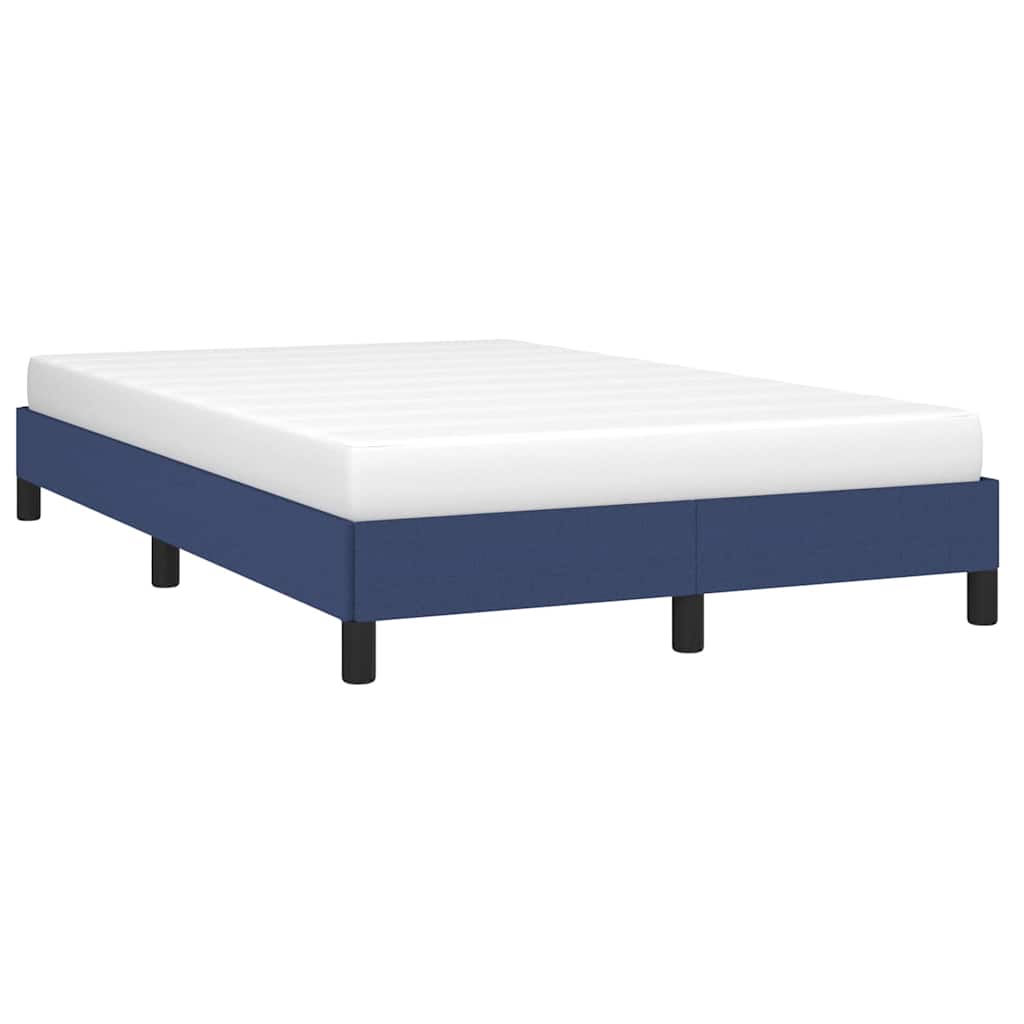 Vidaxl bedframe zonder matras 120x200 cm stof blauw