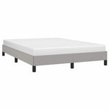 Vidaxl bedframe zonder matras stof lichtgrijs 140x200 cm