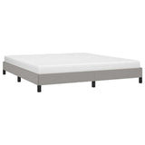 Vidaxl bedframe zonder matras stof lichtgrijs 180x200 cm