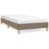 Vidaxl bedframe zonder matras 80x200 cm stof taupe