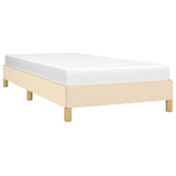 Vidaxl bedframe zonder matras 90x190 cm stof crèmekleurig