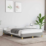 Vidaxl bedframe zonder matras 120x200 cm stof lichtgrijs