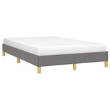 Vidaxl bedframe zonder matras 120x200 cm stof donkergrijs
