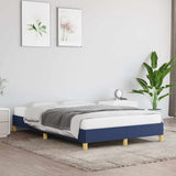 Vidaxl bedframe zonder matras 120x200 cm stof blauw