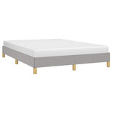 Vidaxl bedframe zonder matras stof lichtgrijs 140x200 cm