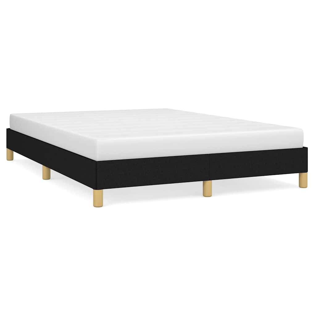 Vidaxl bedframe zonder matras stof zwart 160x200 cm