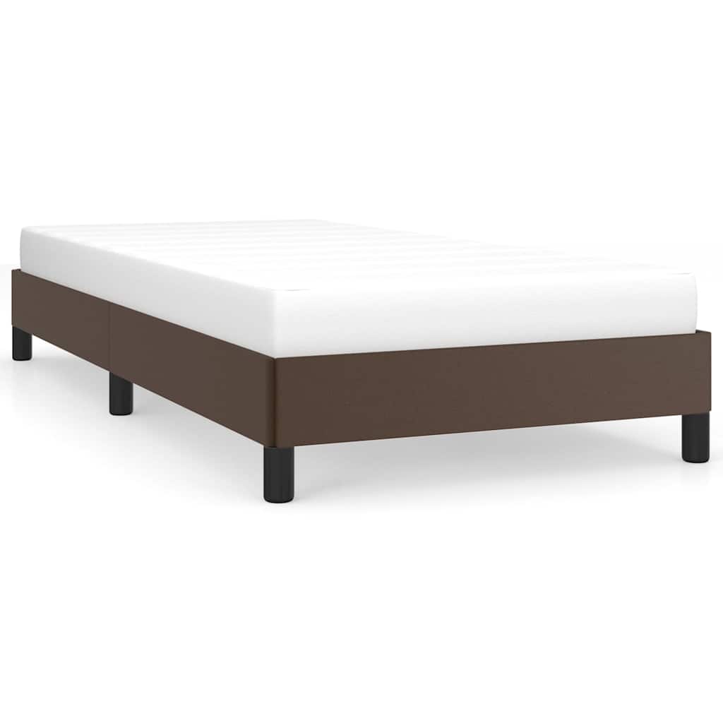 Vidaxl bedframe kunstleer bruin 80x200 cm