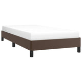 Vidaxl bedframe kunstleer bruin 80x200 cm