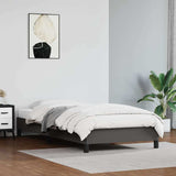Vidaxl bedframe kunstleer grijs 80x200 cm