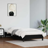 Vidaxl bedframe kunstleer zwart 90x190 cm