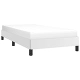 Vidaxl bedframe kunstleer wit 90x190 cm