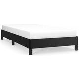 Vidaxl bedframe kunstleer zwart 100x200 cm