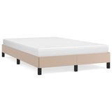 Vidaxl bedframe kunstleer cappuccinokleurig 120x200 cm