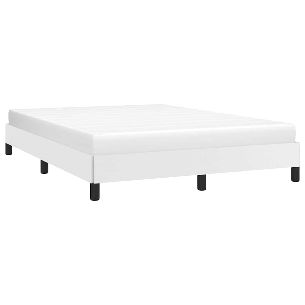 Vidaxl bedframe kunstleer wit 140x200 cm