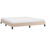 Vidaxl bedframe kunstleer cappuccinokleurig 160x200 cm