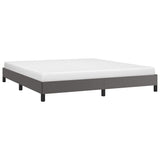 Vidaxl bedframe kunstleer grijs 180x200 cm