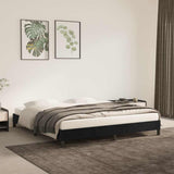 Vidaxl bedframe zonder matras 180x200 cm fluweel zwart