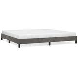 Vidaxl bedframe zonder matras 200x200 cm fluweel donkergrijs