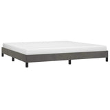 Vidaxl bedframe zonder matras 200x200 cm fluweel donkergrijs