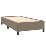 Vidaxl bedframe zonder matras 90x190 cm stof taupe