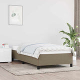 Vidaxl bedframe zonder matras 100x200 cm stof taupe