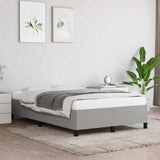 Vidaxl bedframe zonder matras 120x200 cm stof lichtgrijs