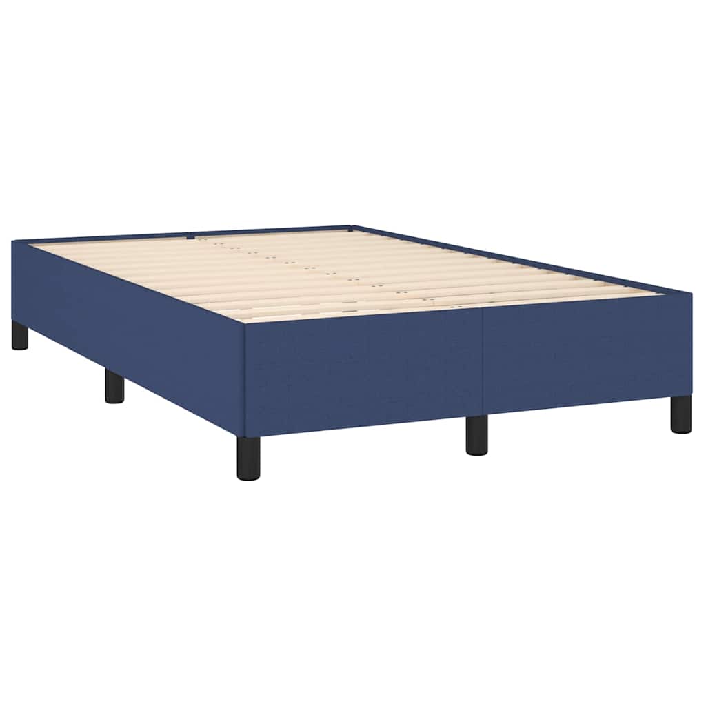 Vidaxl bedframe zonder matras 120x200 cm stof blauw