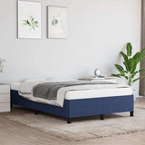 Vidaxl bedframe zonder matras 120x200 cm stof blauw