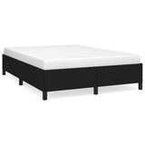 Vidaxl bedframe zonder matras stof zwart 140x190 cm