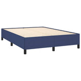 Vidaxl bedframe zonder matras stof blauw 140x200 cm