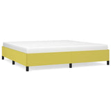Vidaxl bedframe zonder matras 200x200 cm stof groen