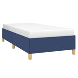 Vidaxl bedframe zonder matras 80x200 cm stof blauw