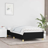 Vidaxl bedframe zonder matras 90x200 cm stof zwart