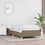 Vidaxl bedframe zonder matras 90x200 cm stof taupe