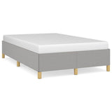 Vidaxl bedframe zonder matras 120x200 cm stof lichtgrijs