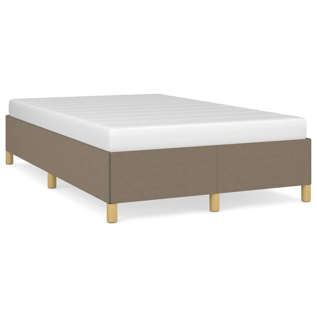 Vidaxl bedframe zonder matras 120x200 cm stof taupe