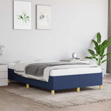 Vidaxl bedframe zonder matras 120x200 cm stof blauw